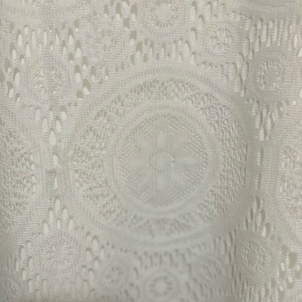ING+ USA Women's White Long Sleeve Lace Blouse Criss Cross Back Size‎ 1X - Picture 3 of 4